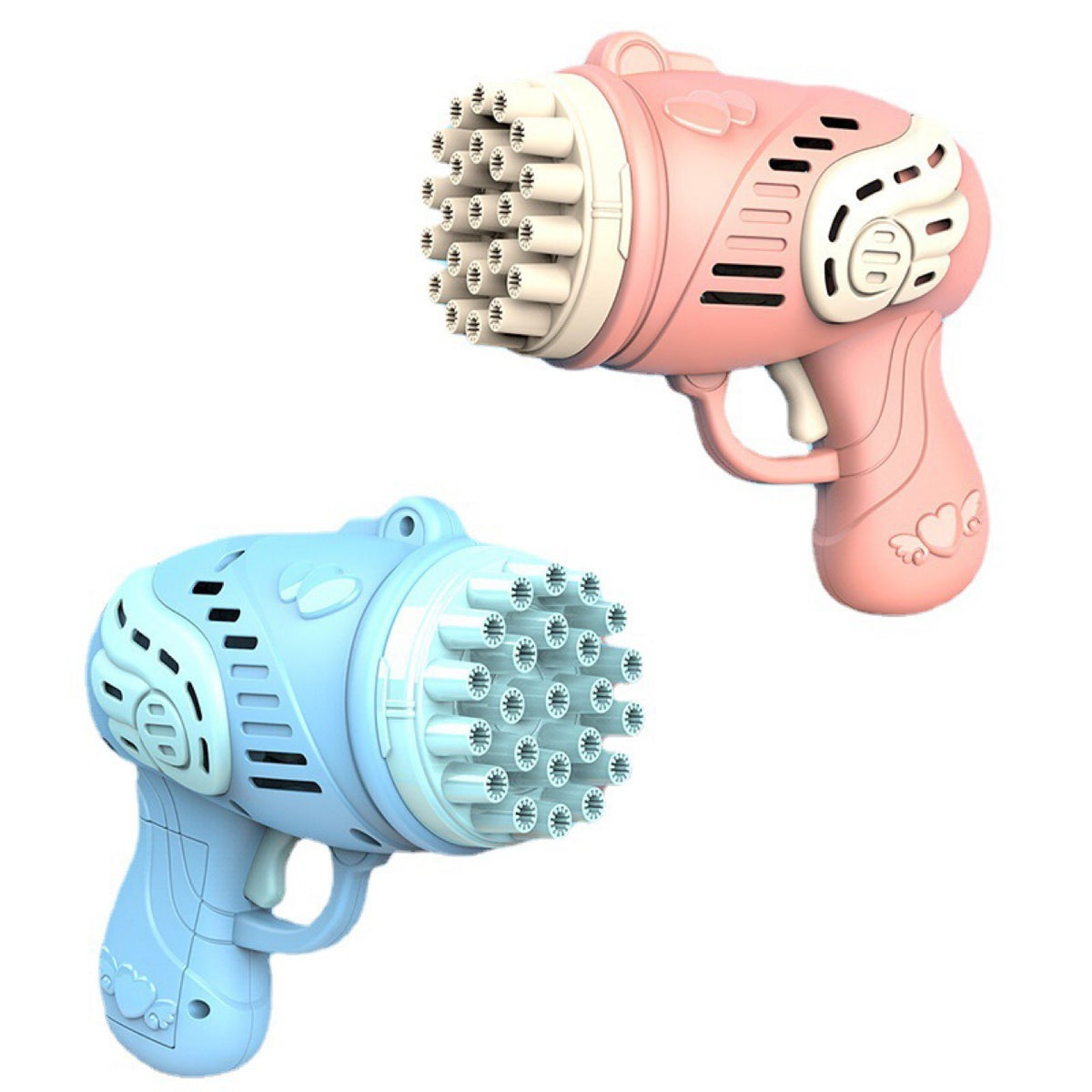 23-hole gatling bubble machine toy – view 3