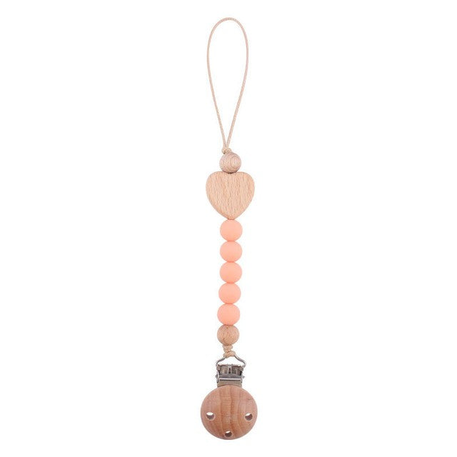 Silicone Bead Pacifier Clip 6