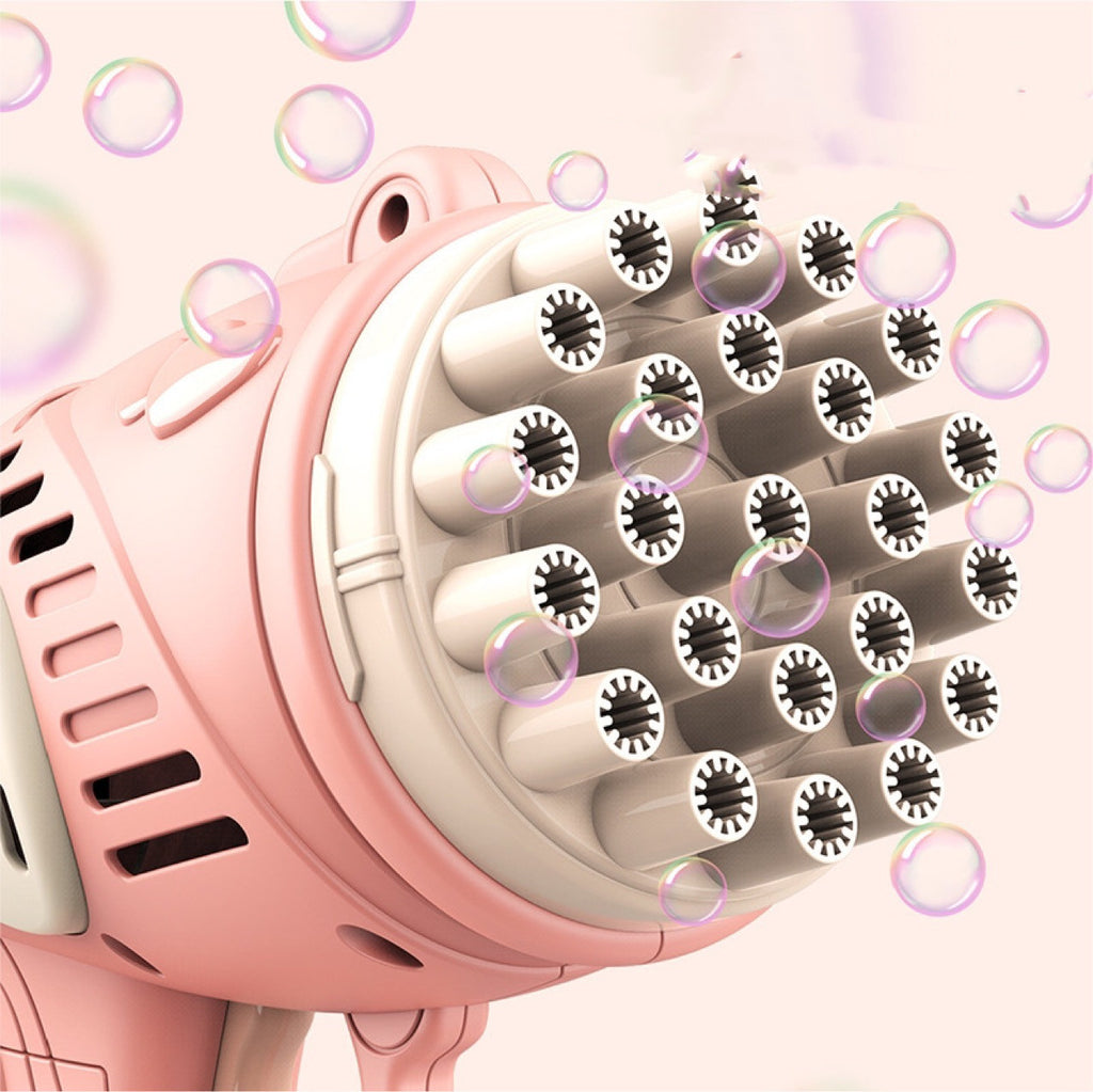 23-hole gatling bubble machine toy – view 4