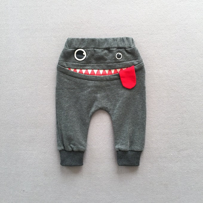 Kids' Monster Face Jogger Pants – view 1