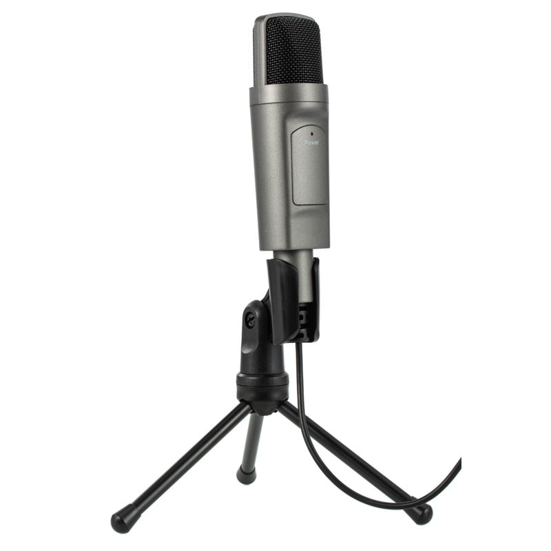 USB Condenser Microphone with Tripod 1