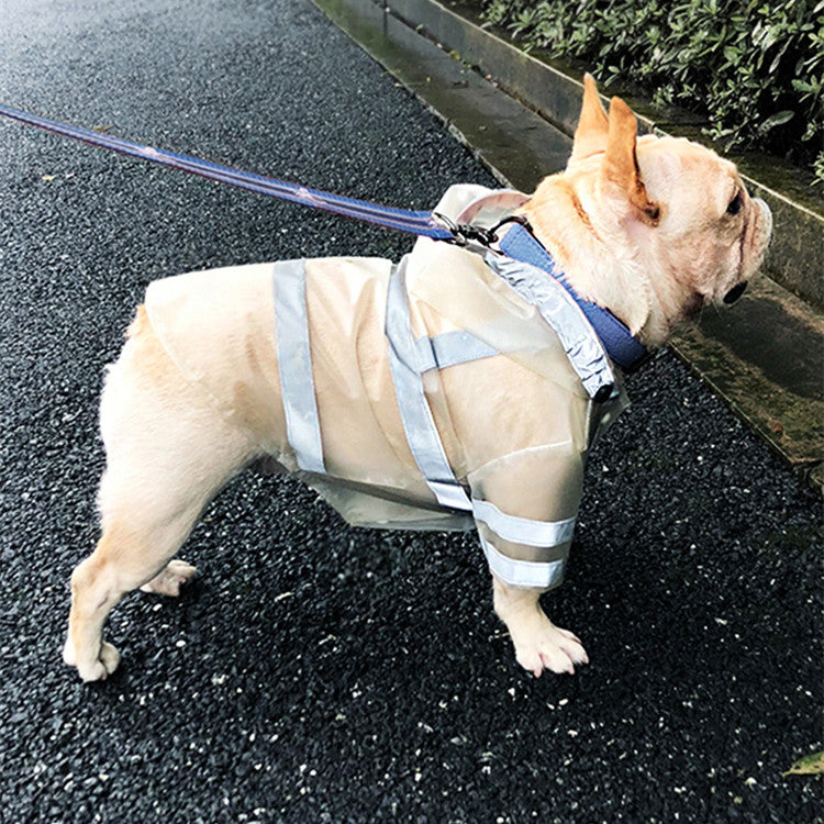 Clear Reflective Waterproof Dog Raincoat - view 5