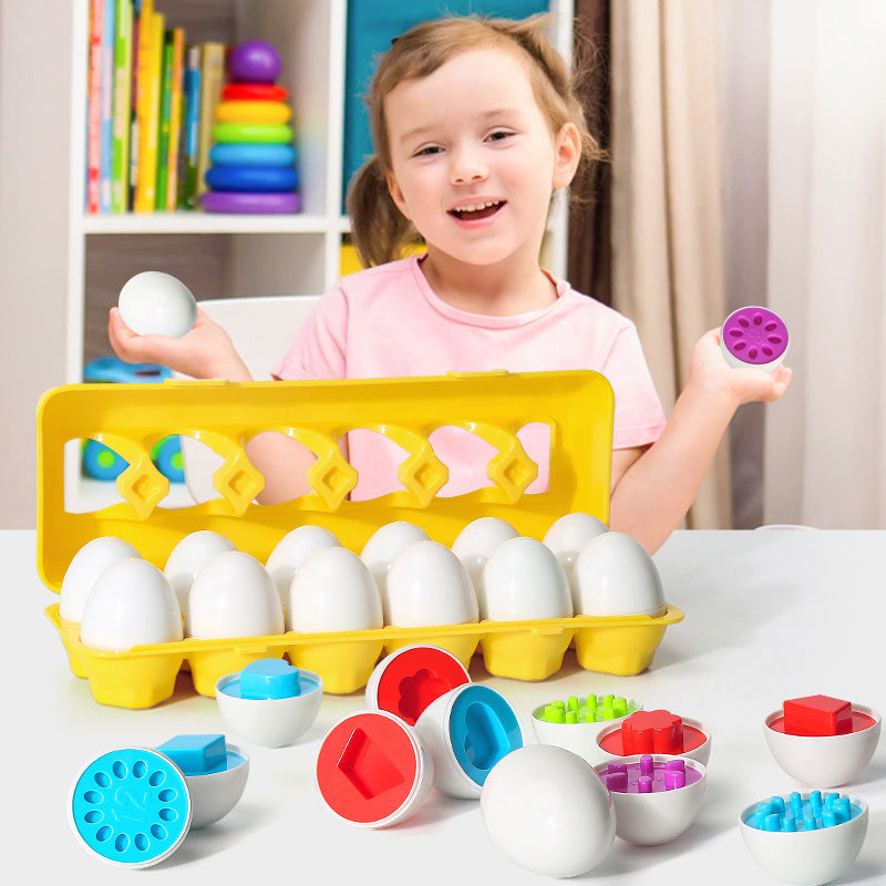 Shape Matching Toy Eggs 1