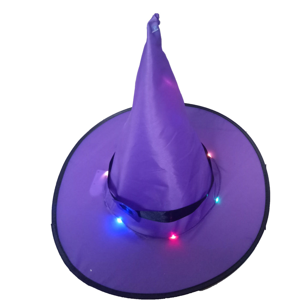 Glowing LED witch hat – view 5