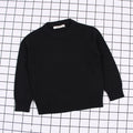 Kids' Solid Knit Crewneck Sweater - view 9