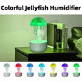 White jellyfish ultrasonic aroma humidifier with colorful night light