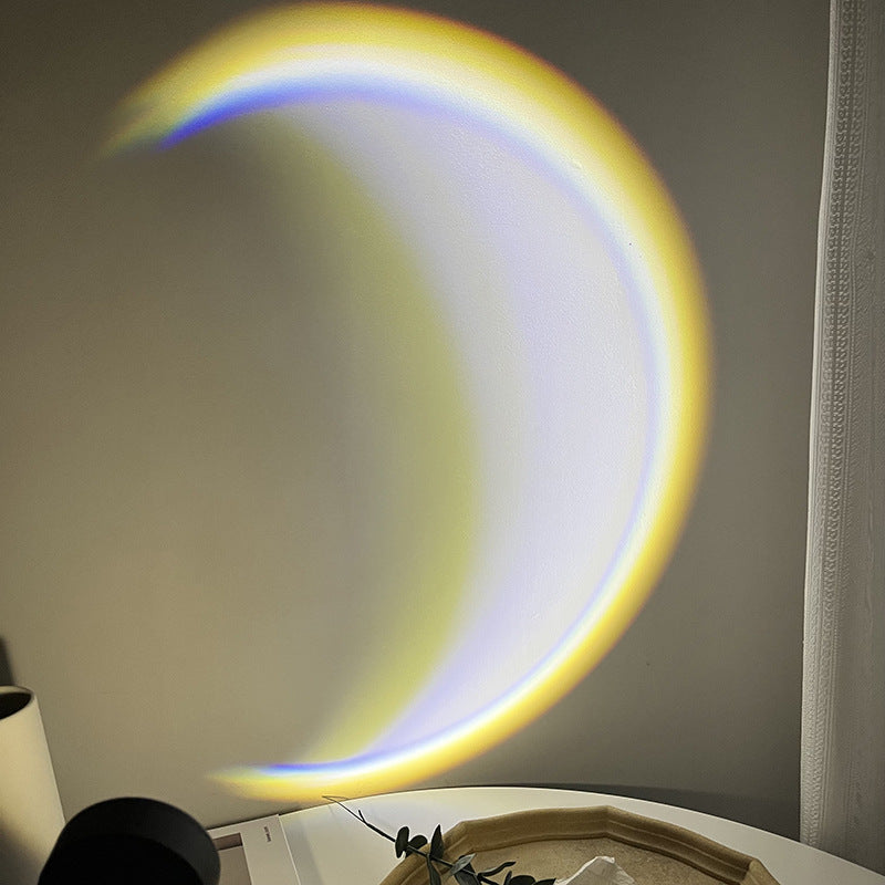 USB Moon Sunset Projection Lamp 5