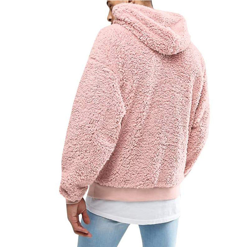 Men's Fluffy Fleece Pullover Hoodie – view 7