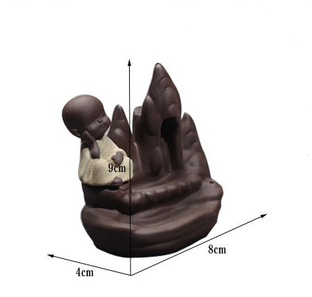 Ceramic Backflow Incense Burner view 5