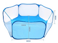 Blue foldable pop-up ball pit tent – view 1
