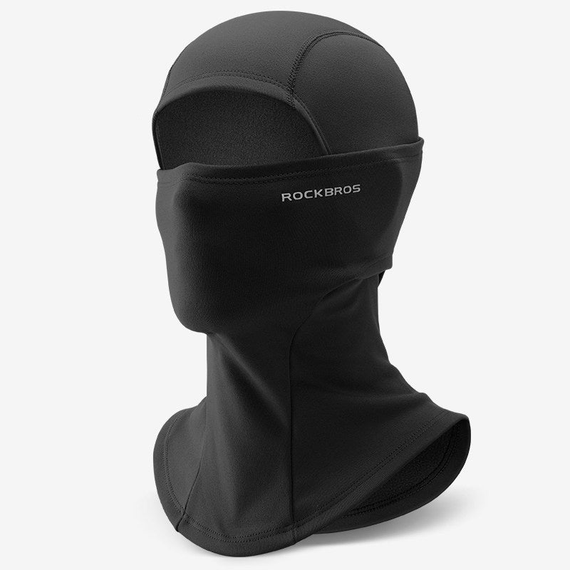 Winter balaclava ski mask side view