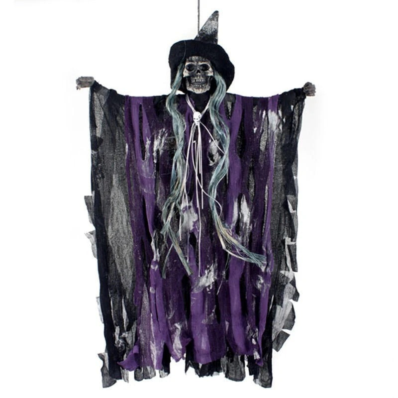 Hanging Witch Ghost Halloween Decoration – view 5