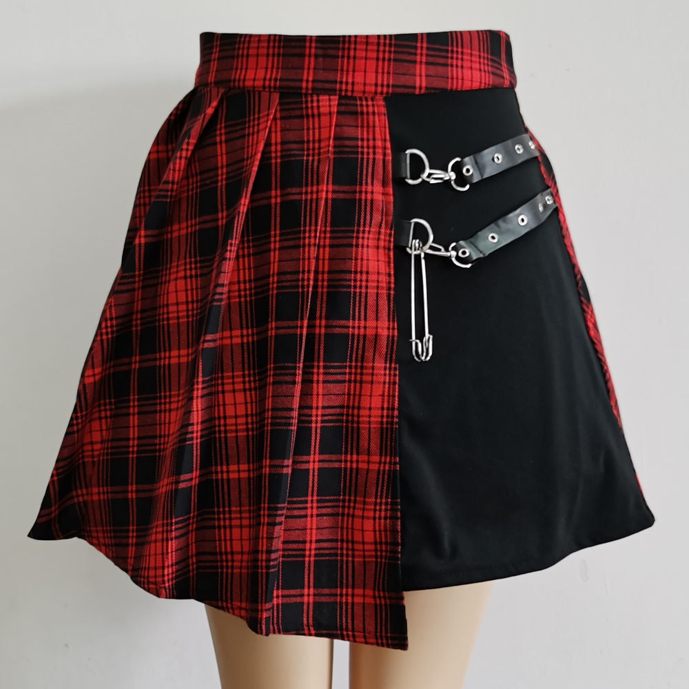 Pleated Mini Skirt detail
