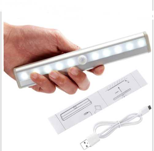 Motion sensor LED cabinet light – view 2