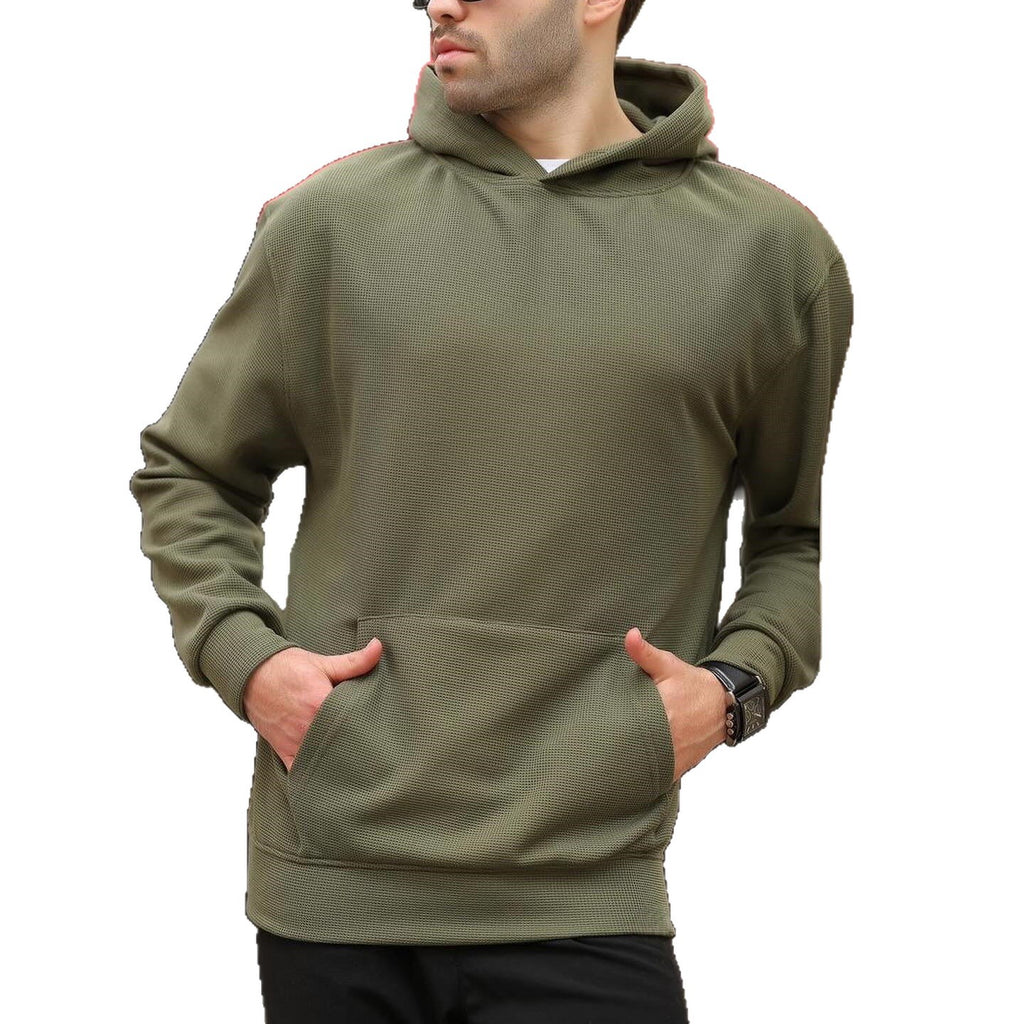 Men's Pullover Hoodie with Kangaroo Pocket - view 7