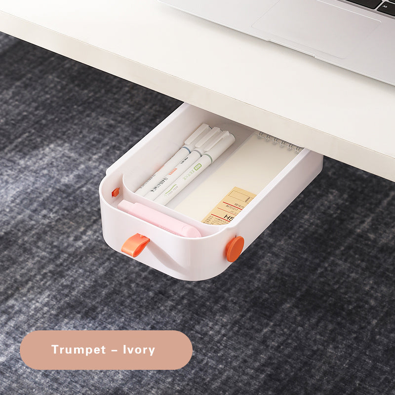 Under-Desk Stick-On Storage Drawer 5