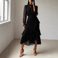 Pleated Midi Dress