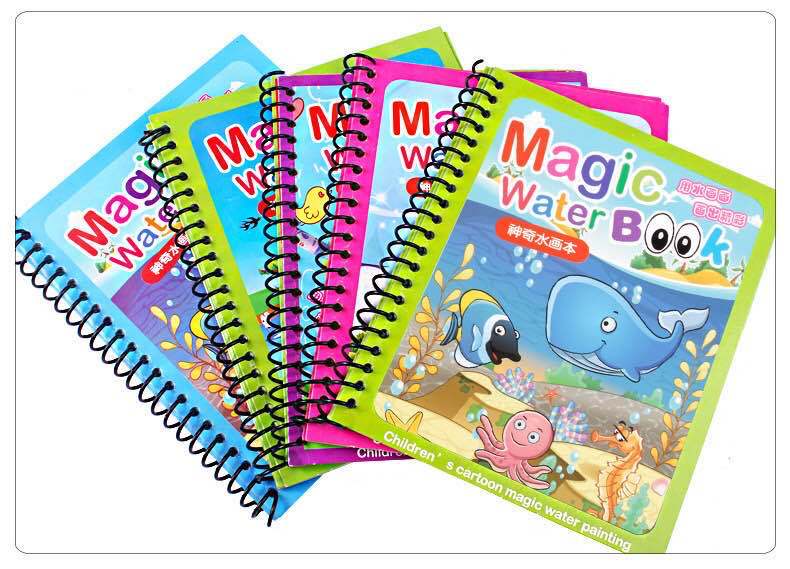 Reusable magic water painting books – view 2