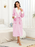 Fleece Bathrobe
