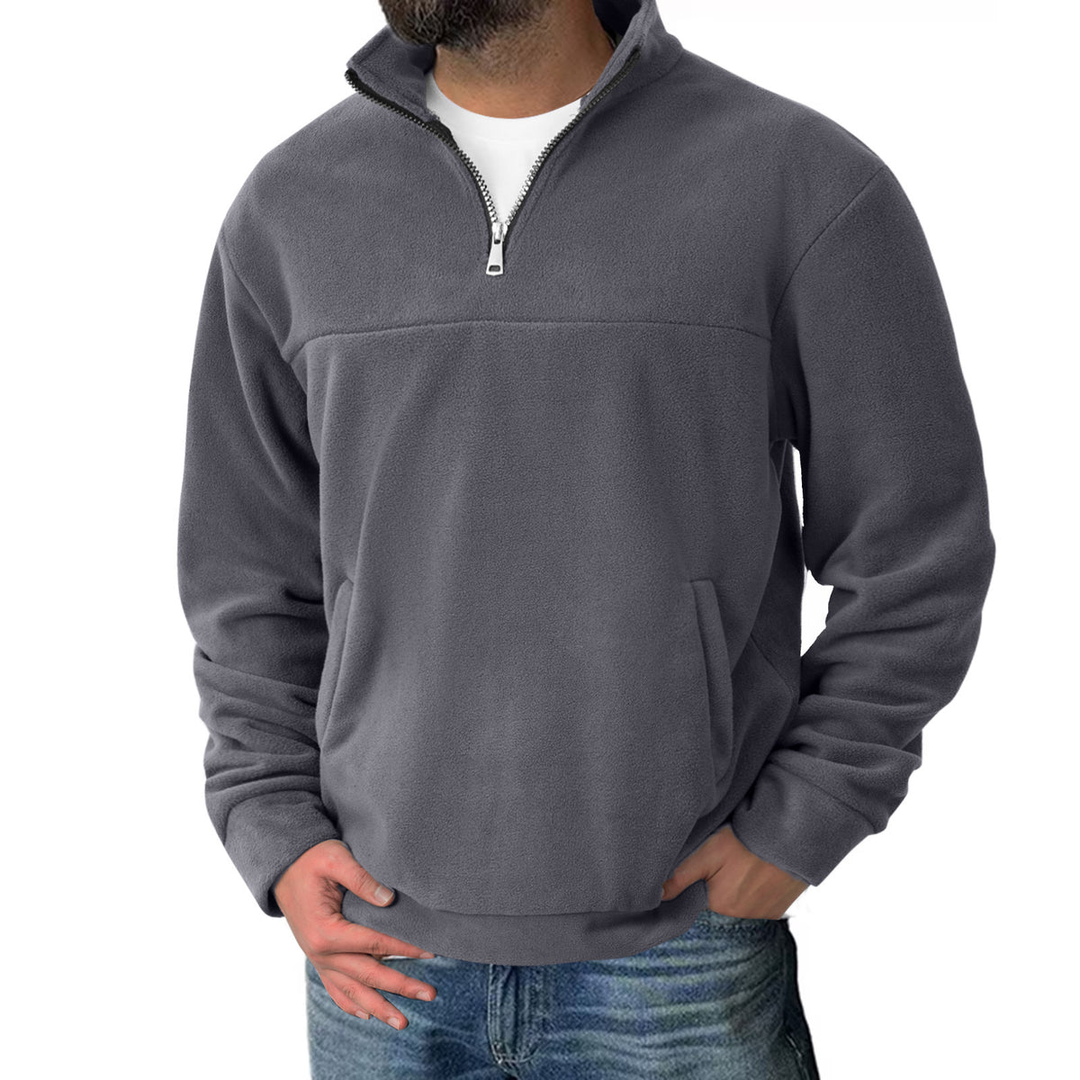 Men's Half-Zip Fleece Pullover - view 6