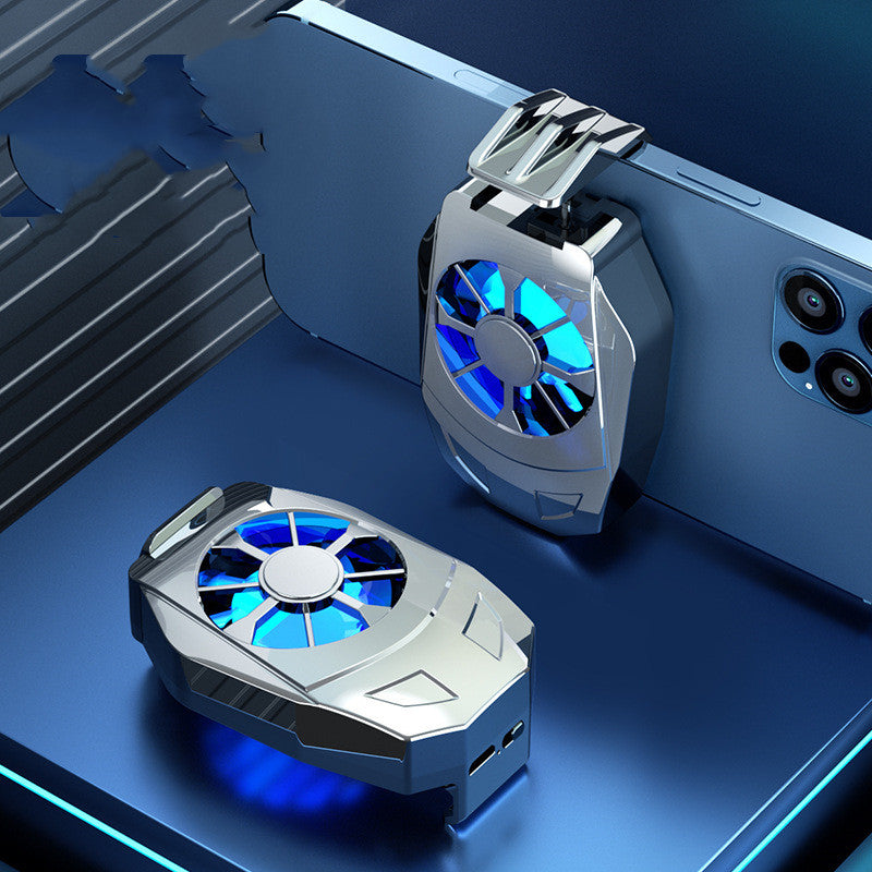 Clip-on phone cooling fan – view 2