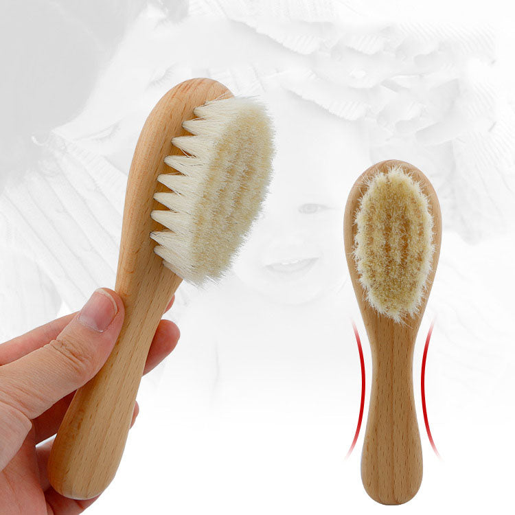Wooden Baby Brush and Comb Set 5