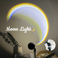 USB Moon Sunset Projection Lamp 1