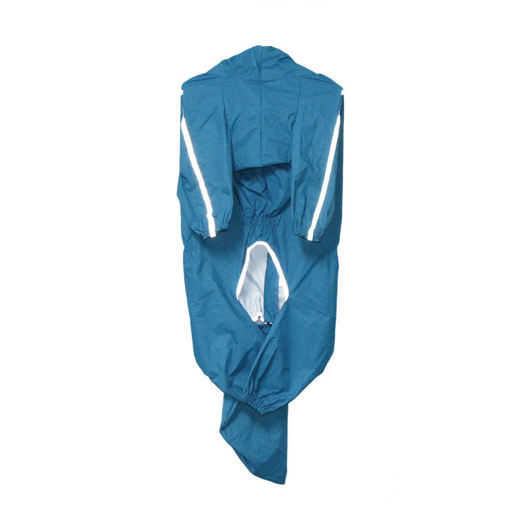 Full-Body Dog Raincoat with Tail Cover - view 3