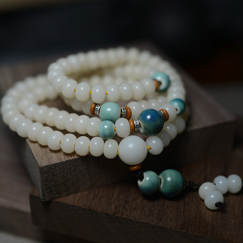 Bodhi Prayer Bead Mala Bracelet