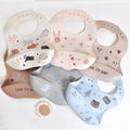 Silicone Baby Bib with Food Catcher