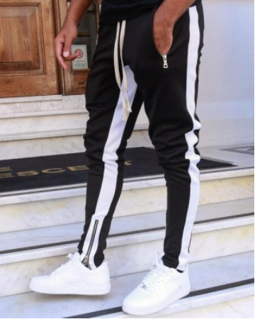 Men's Side Stripe Track Pants – view 5