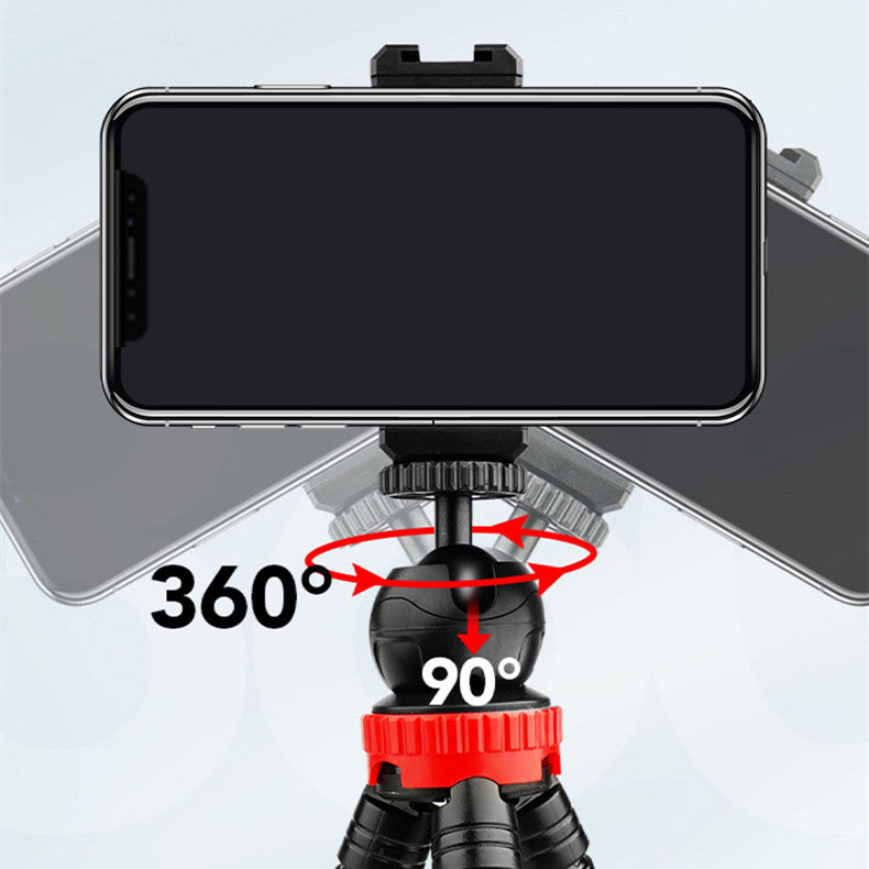 Flexible octopus phone tripod with ball head – view 3