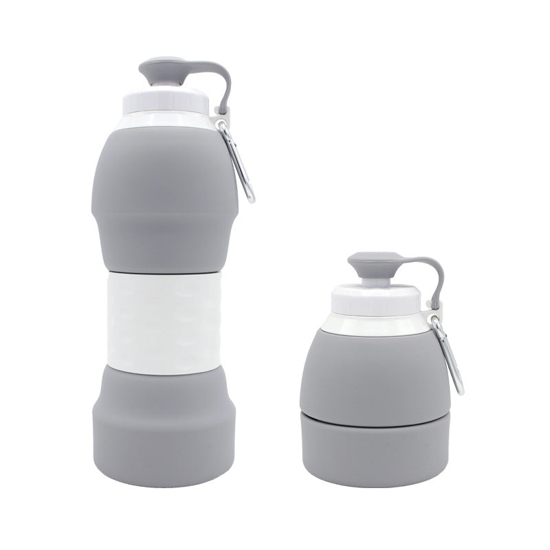 Collapsible Silicone Water Bottle view 2