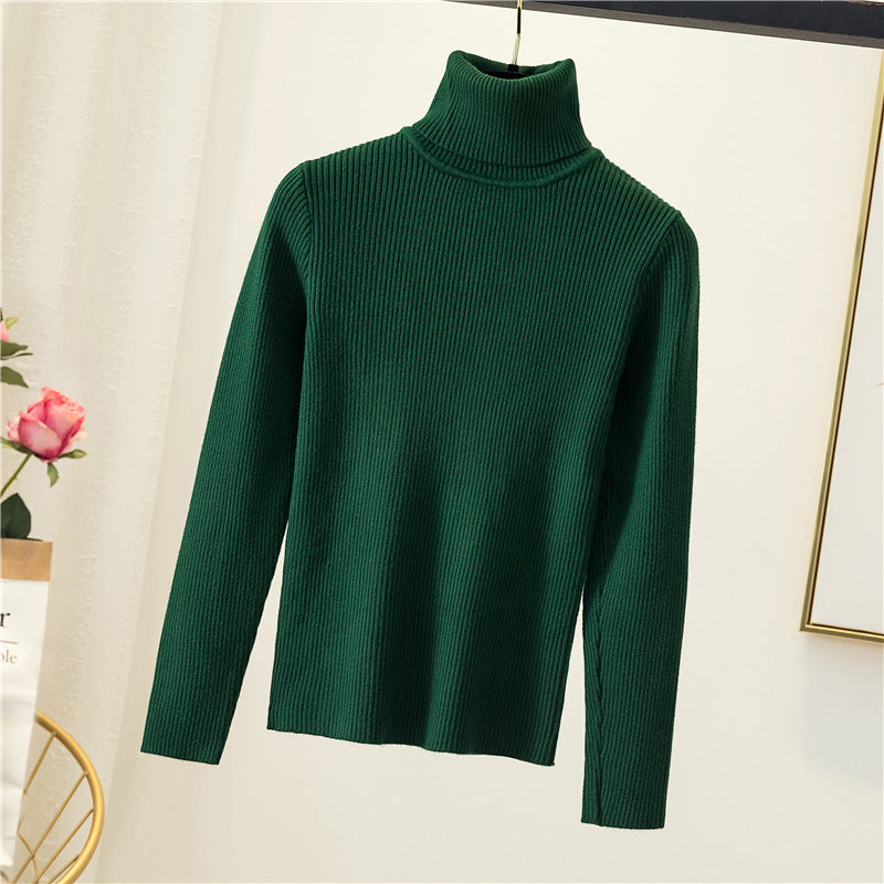 Women's Ribbed Turtleneck Sweater – view 5