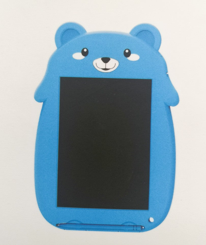 Blue bear LCD doodle pad for kids