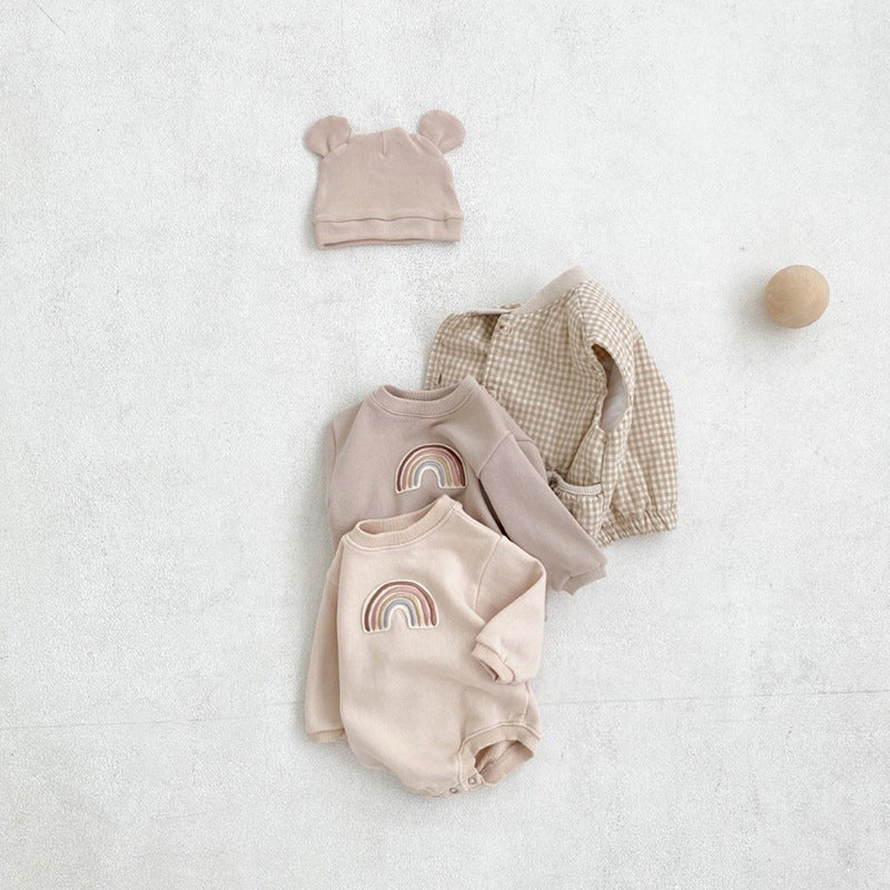 Baby Rainbow Long Sleeve Romper – view 4