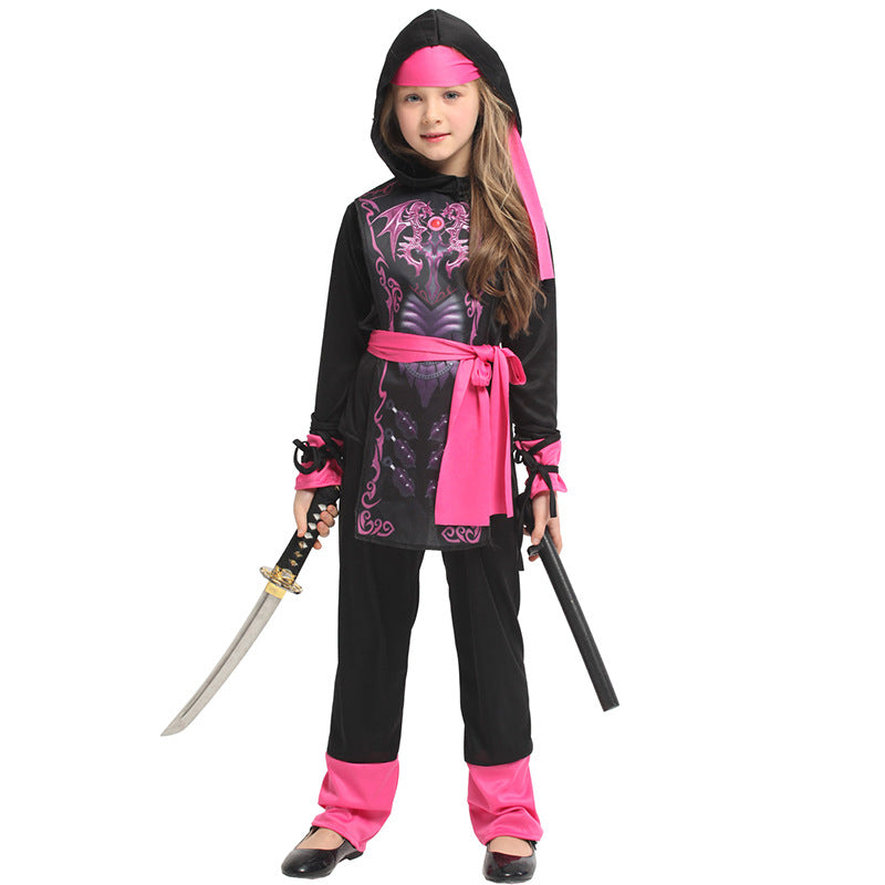 Kids' samurai Halloween costume – view 1