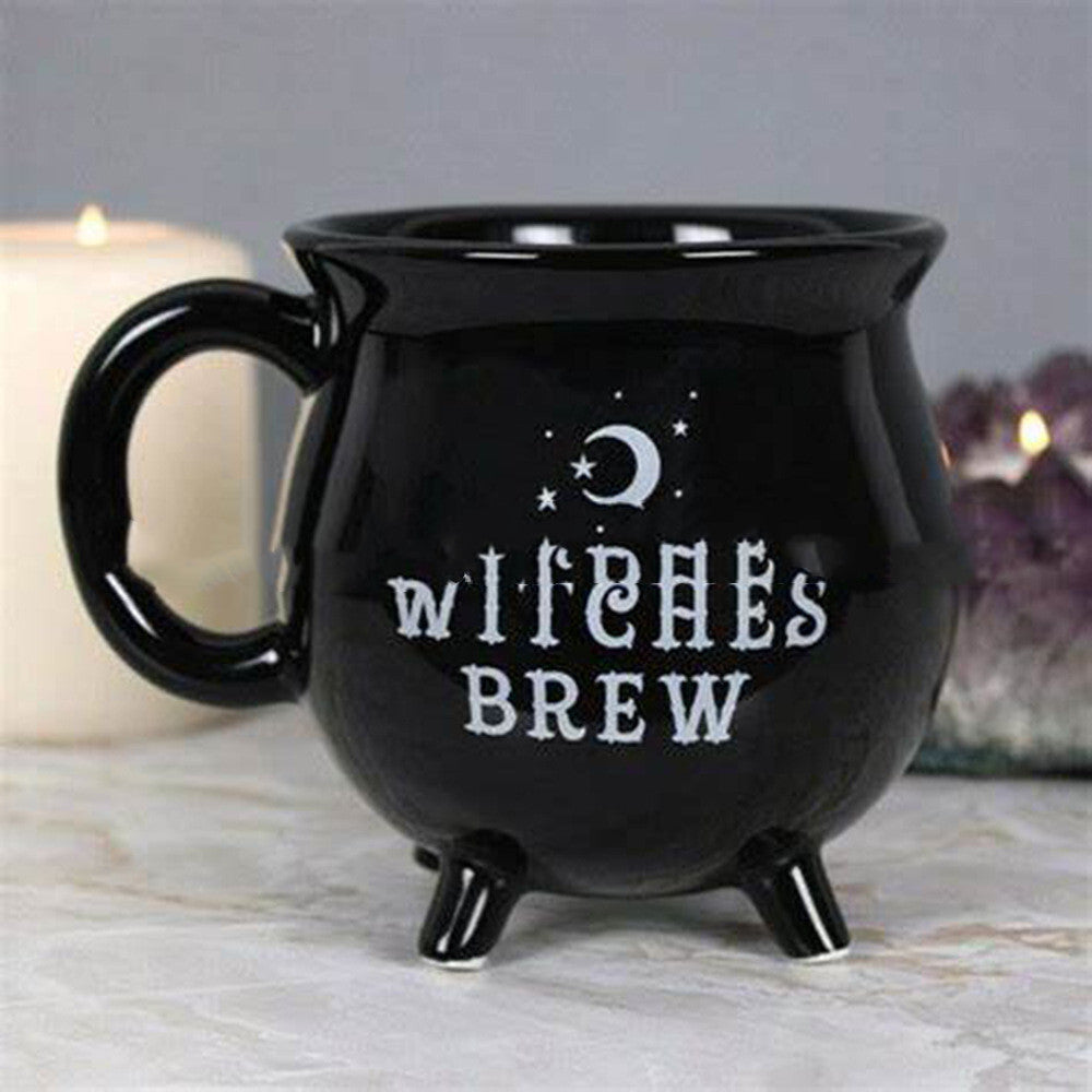 Witch Cauldron Ceramic Mug – view 1