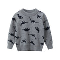 Boys' Dinosaur Knit Sweater – view 2