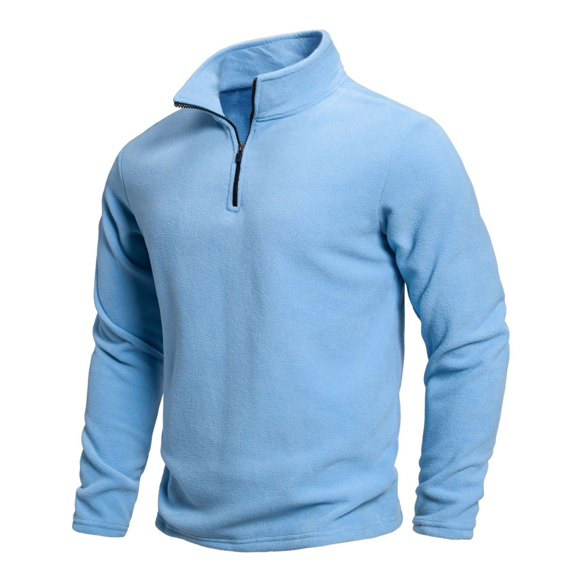 Men's Stand-Collar Half-Zip Fleece Sweatshirt - view 4