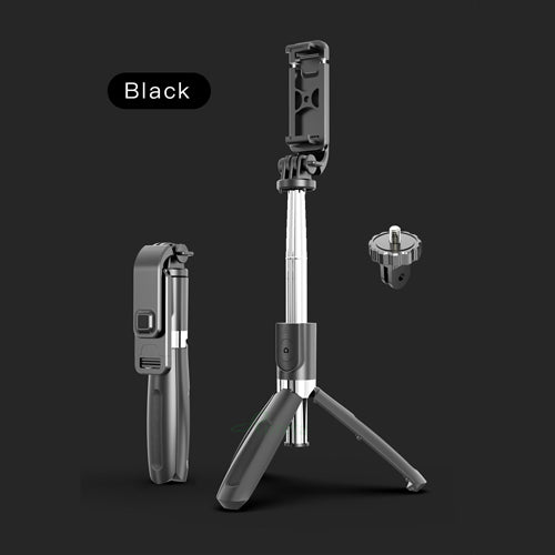 Bluetooth selfie stick tripod with wireless remote – view 4