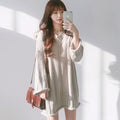 Women's Oversized Knit Sweater Dress - view 3