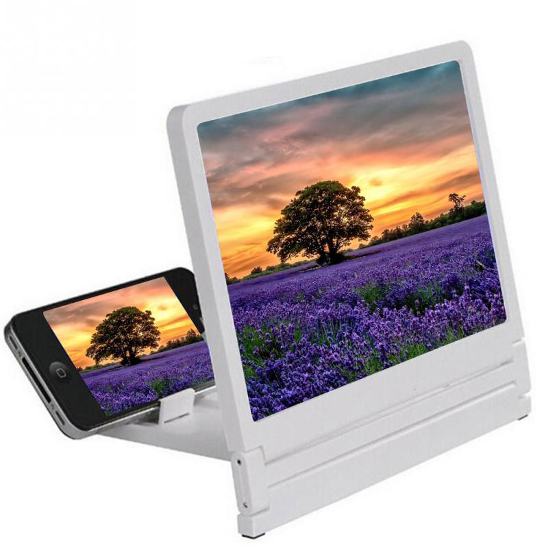 Foldable phone screen magnifier with stand – view 2