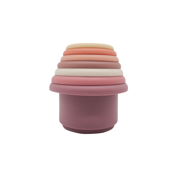 Silicone Stacking Cups 3