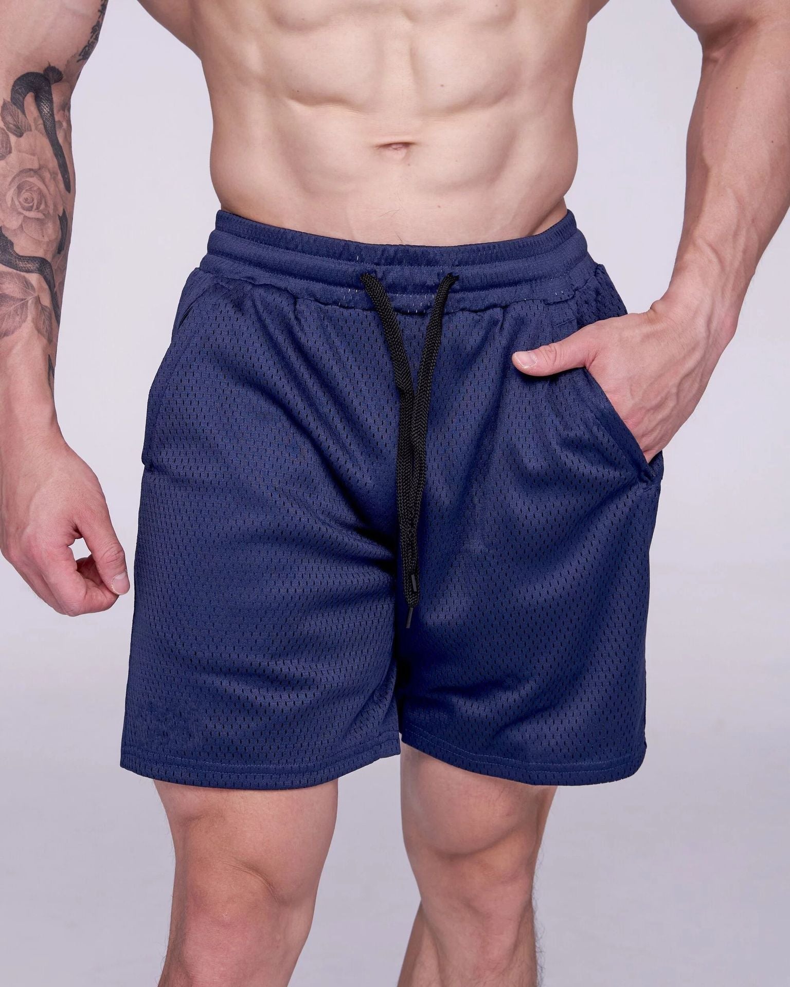 Mesh Athletic Shorts detail