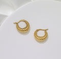 Croissant Hoop Earrings
