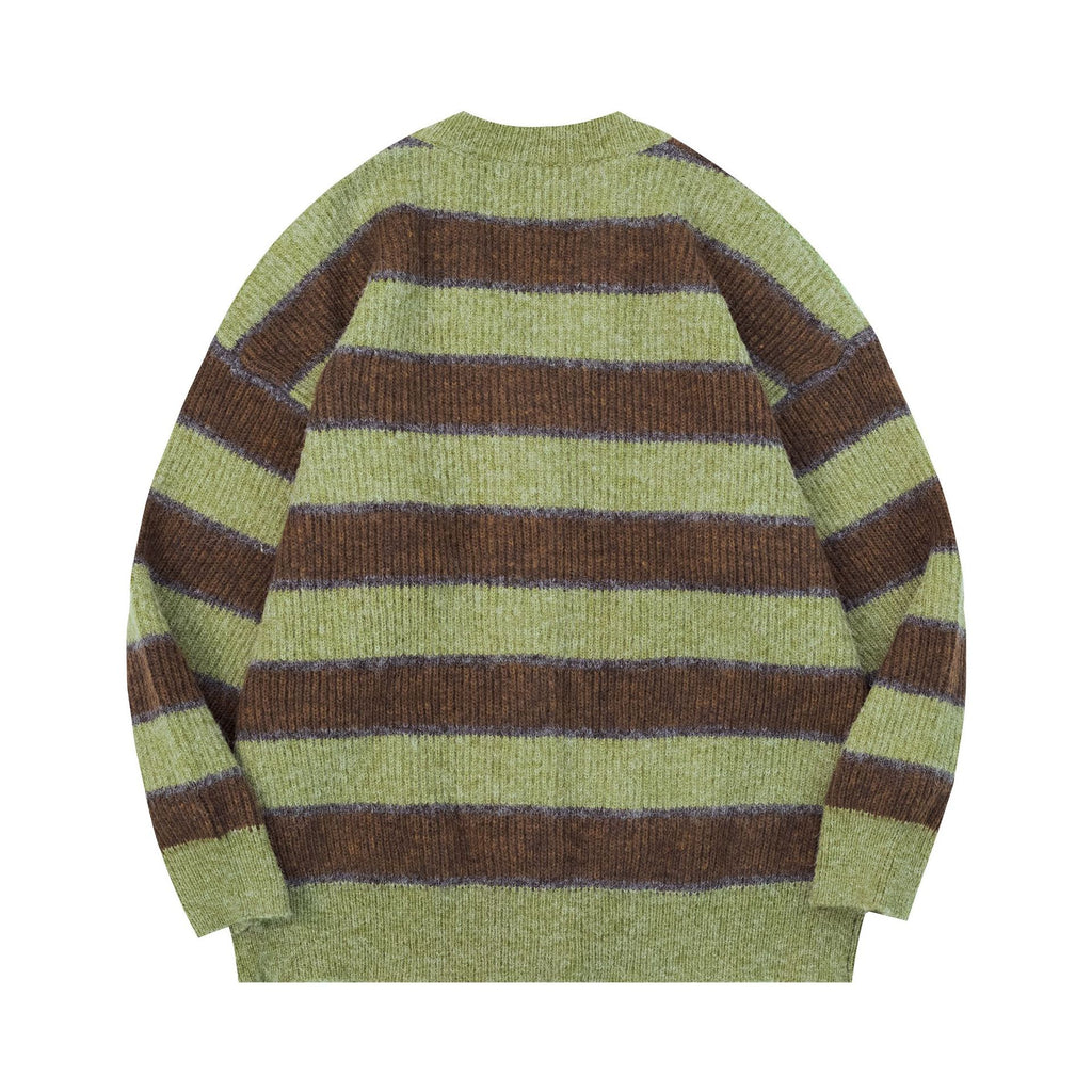 Women's Striped Knit Cardigan - view 5