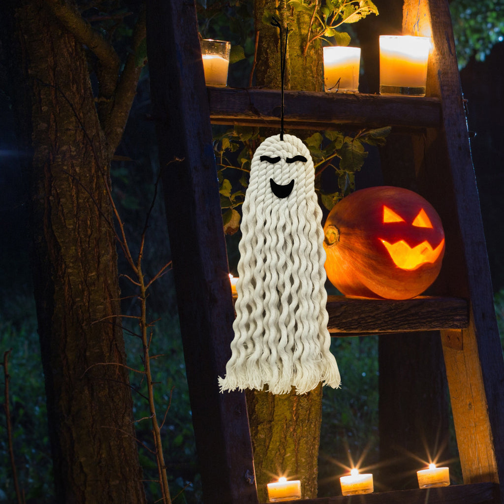 Macramé Ghost Hanging Wall Decoration – view 4