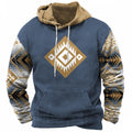 Men's printed graphic pullover hoodie