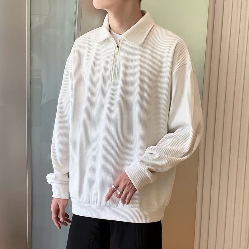 Men's Fleece-Lined Half-Zip Sweatshirt - view 6